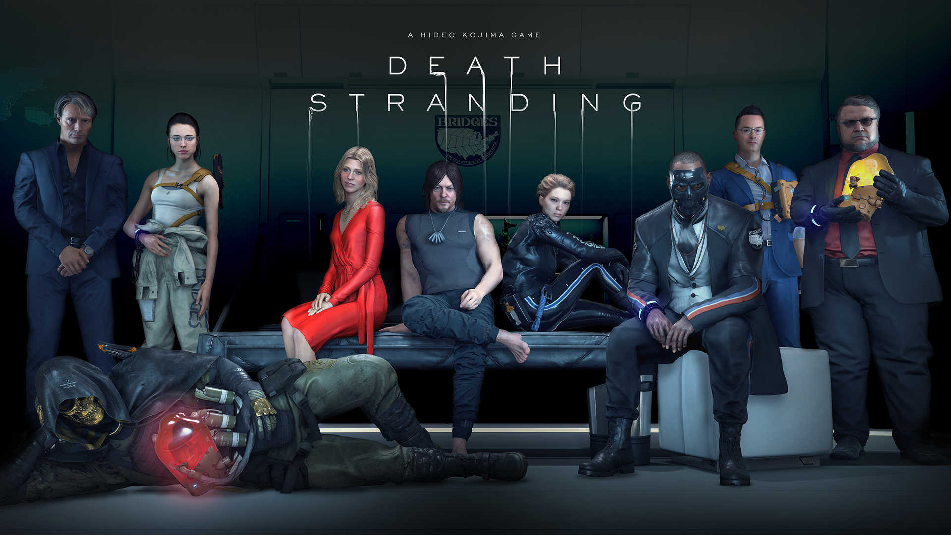 Death Stranding Wallpaper Groupshot Full HD