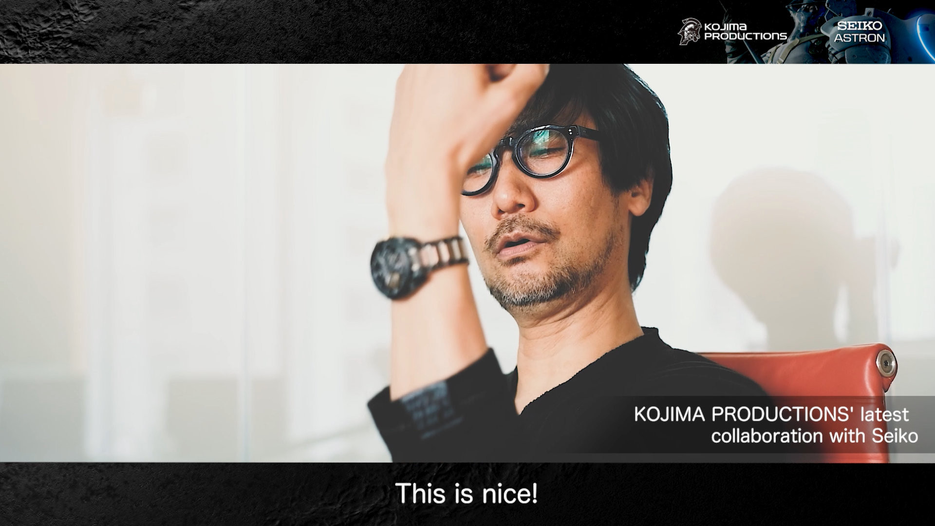 KOJIMA PRODUCTIONS teams up with SEIKO to create an Astron watch